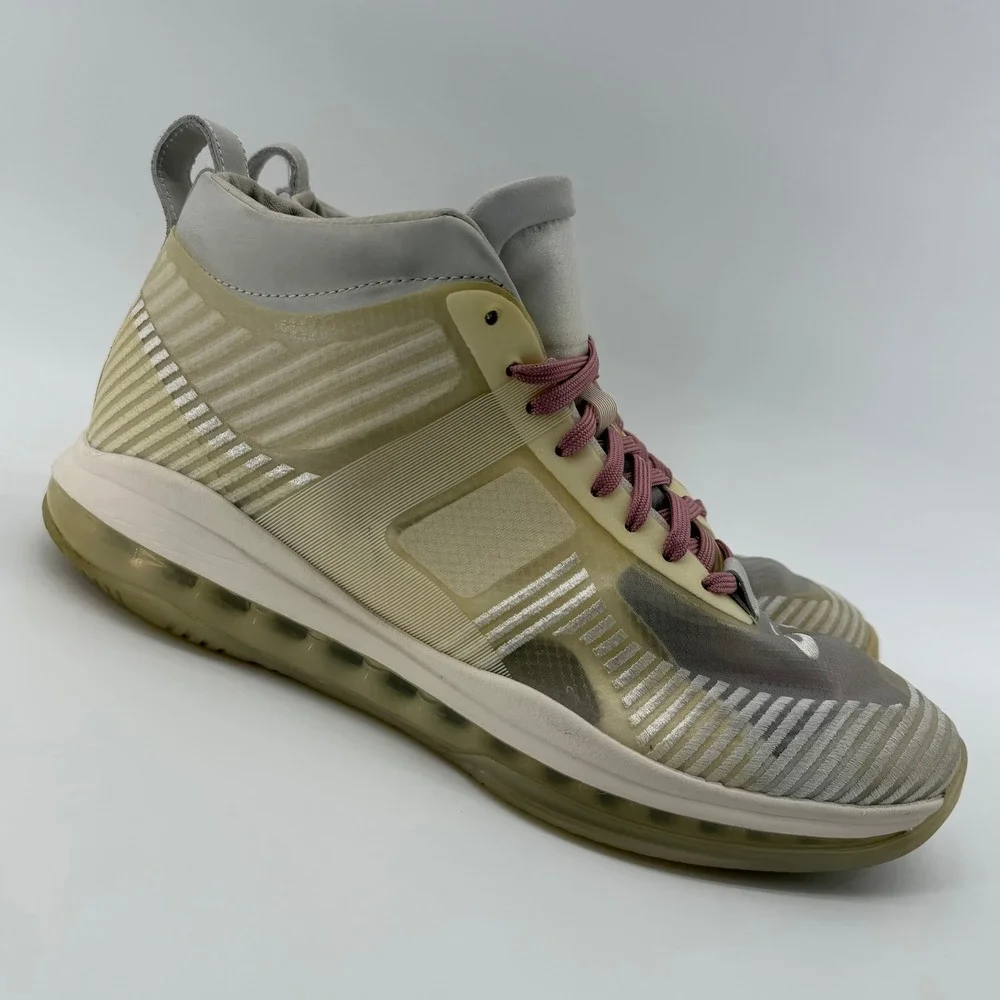 Nike LeBron James x John Elliott Icon Men‎ 13 Sail White Grey AQ0114-101 Sneaker